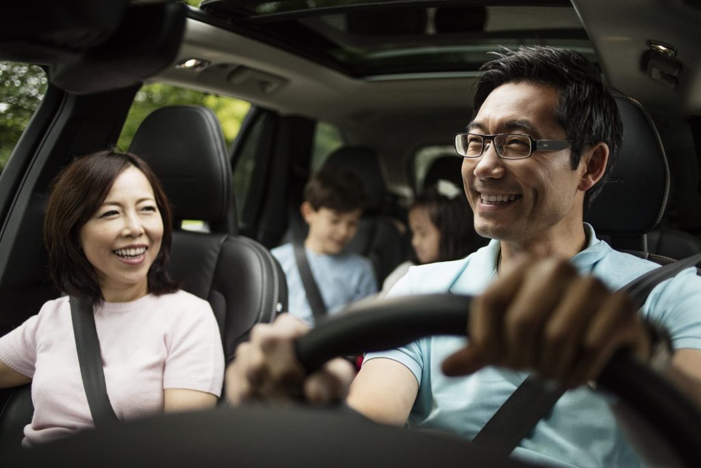 Family in Car